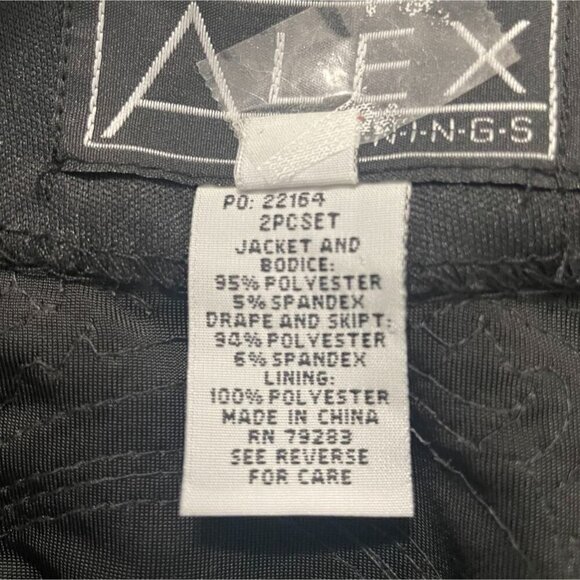 Alex Evenings Size 6  Embellished Jacket Top Crop Long Sleeve Party Cocktail - Picture 5 of 5